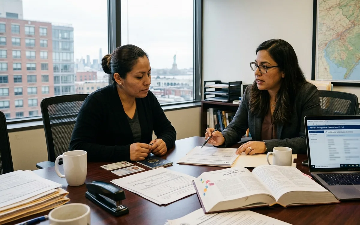 New Jersey immigration law firm — illustration
