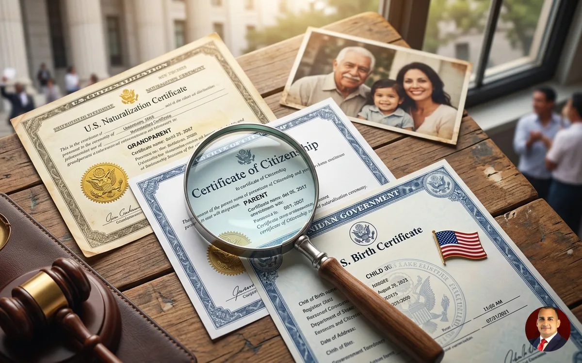 N-600 certificate of citizenship attorney — illustration