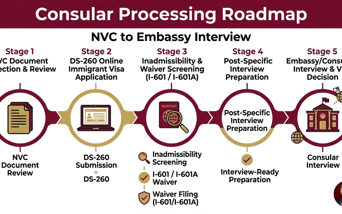 consular processing attorney — infographic