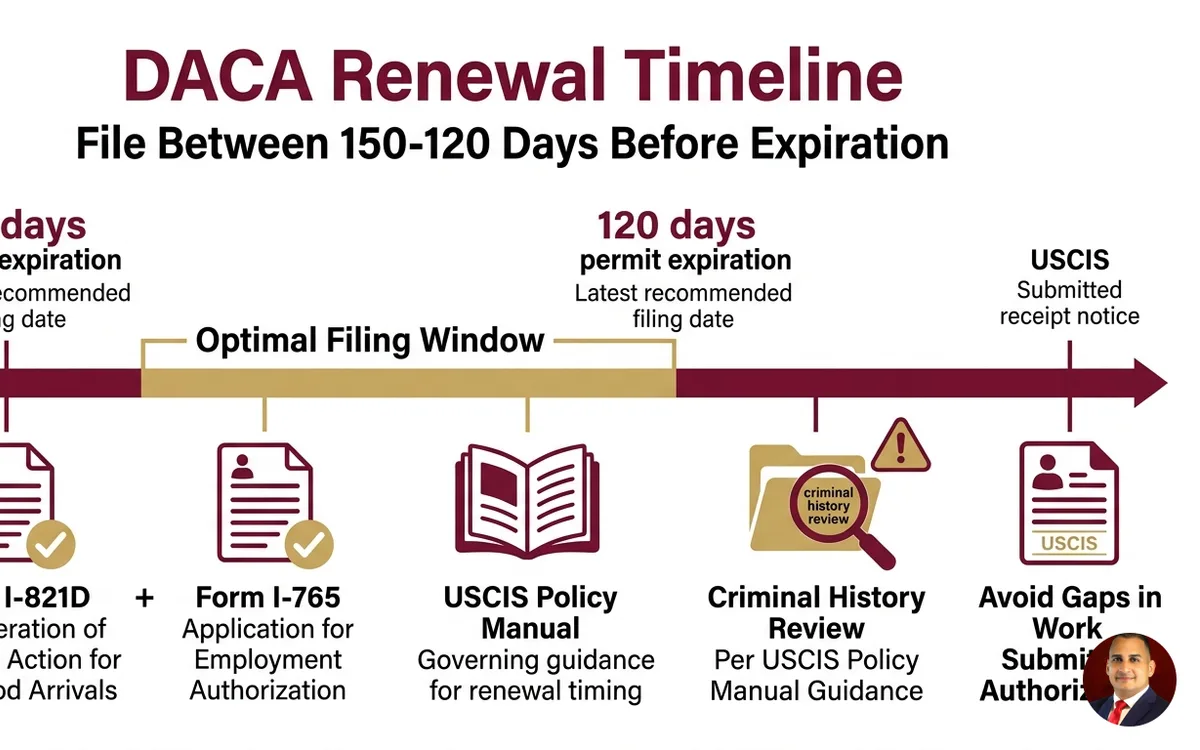 DACA renewal attorney — infographic