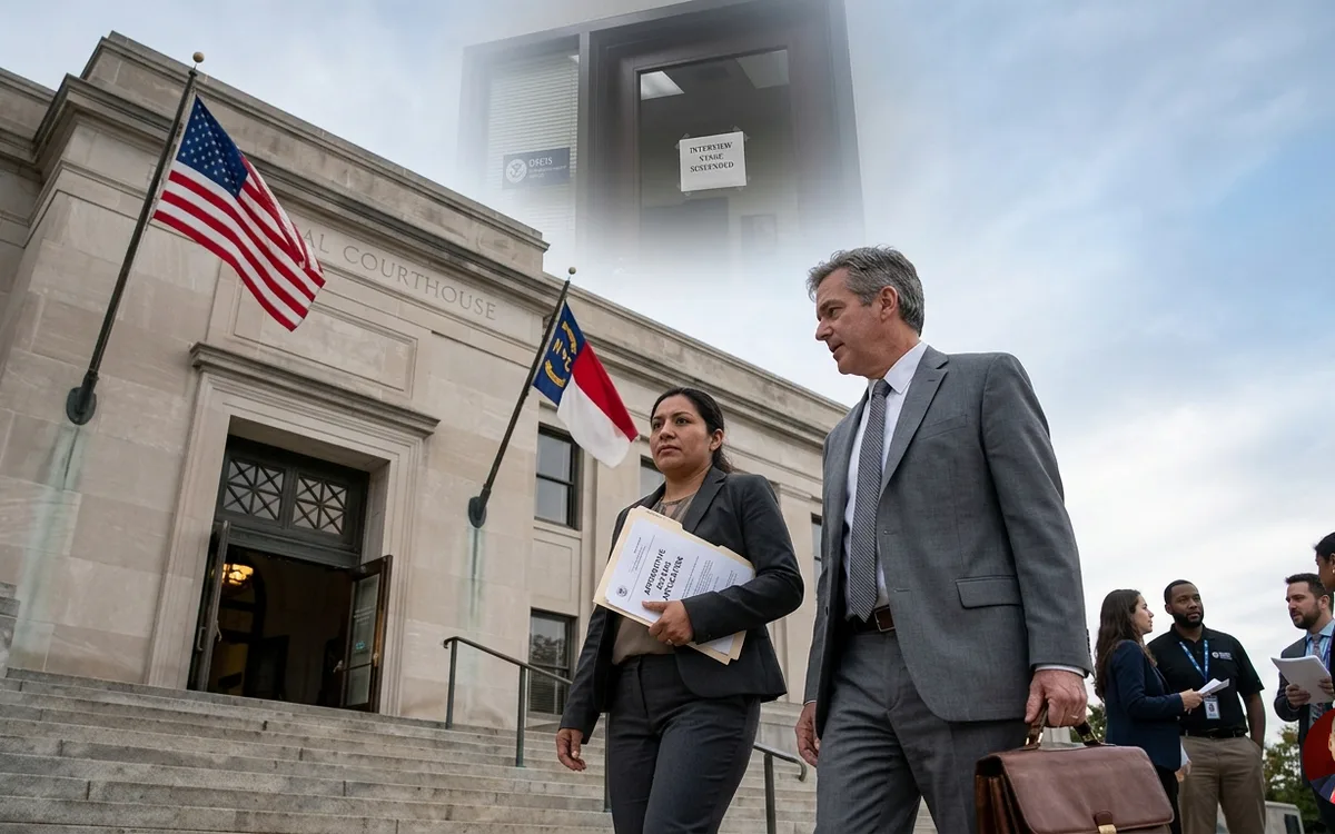 No-Interview Asylum Referrals: Know Your Rights in NC Courts — illustration