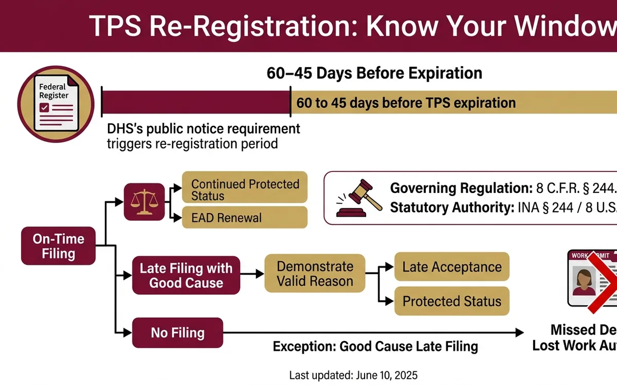Temporary Protected Status (TPS) attorney — infographic