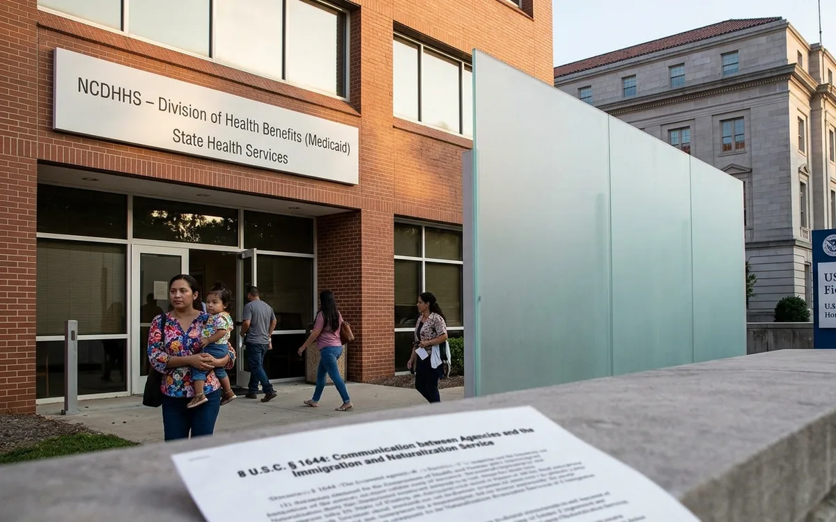Sus derechos si una agencia estatal reporta su estatus migratorio — illustration