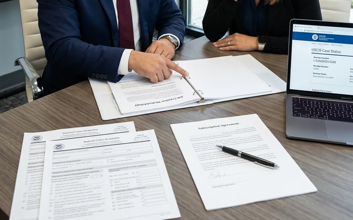 EB-5 regional center investor visa attorney