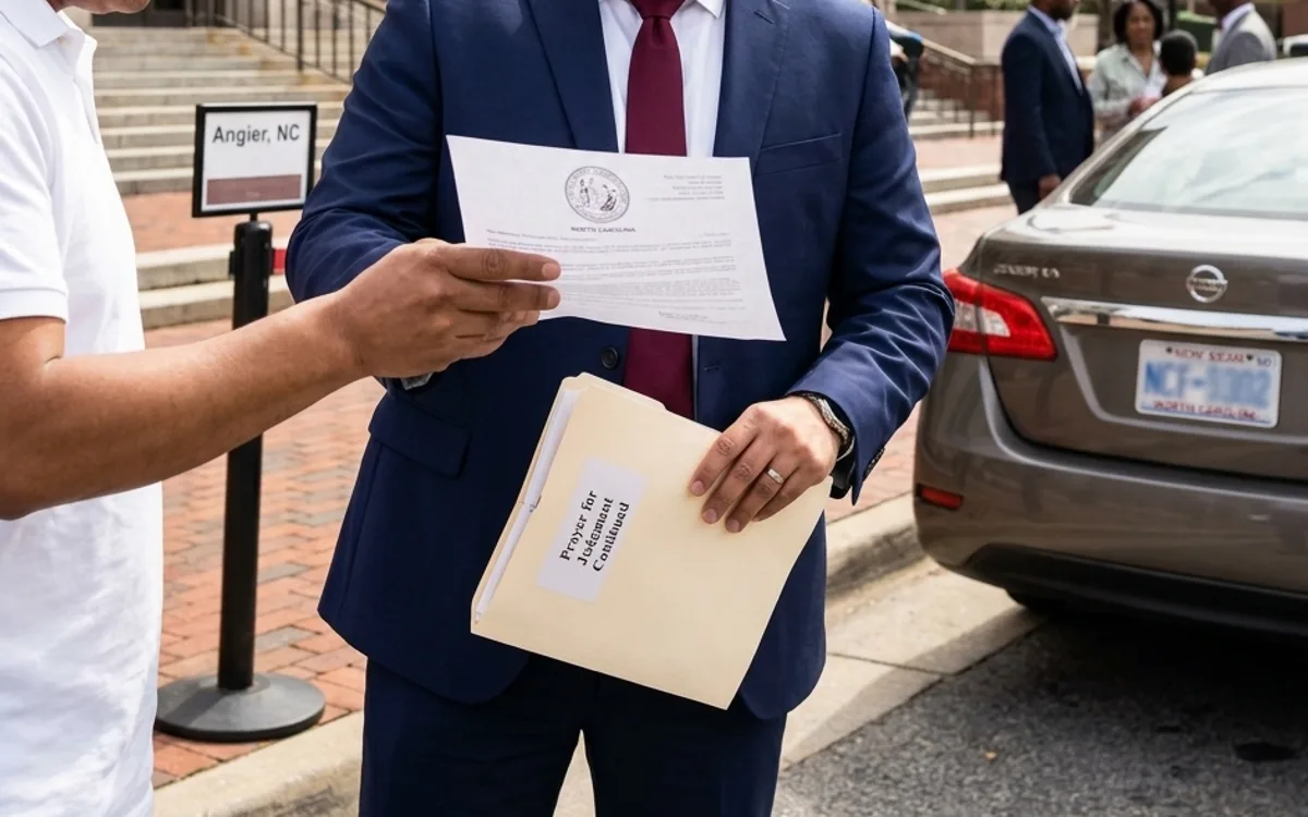 traffic lawyer near me — Angier