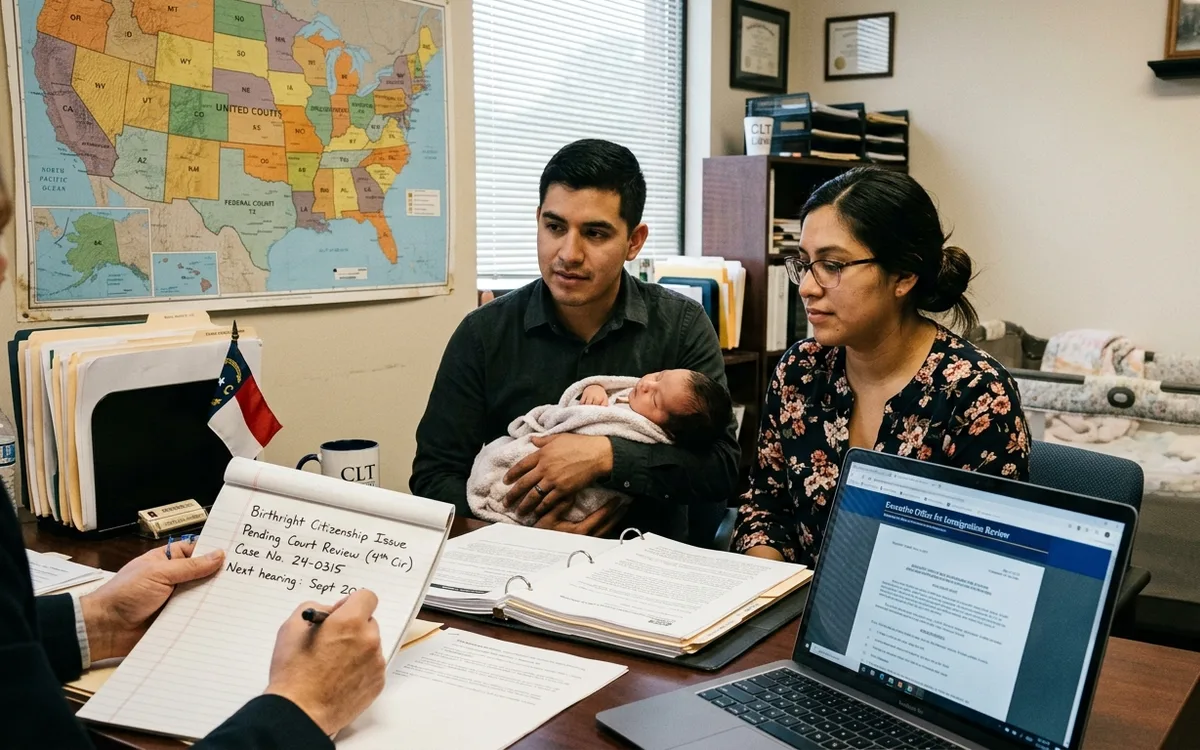 What the Supreme Court's Citizenship Case Means for NC Families — illustration