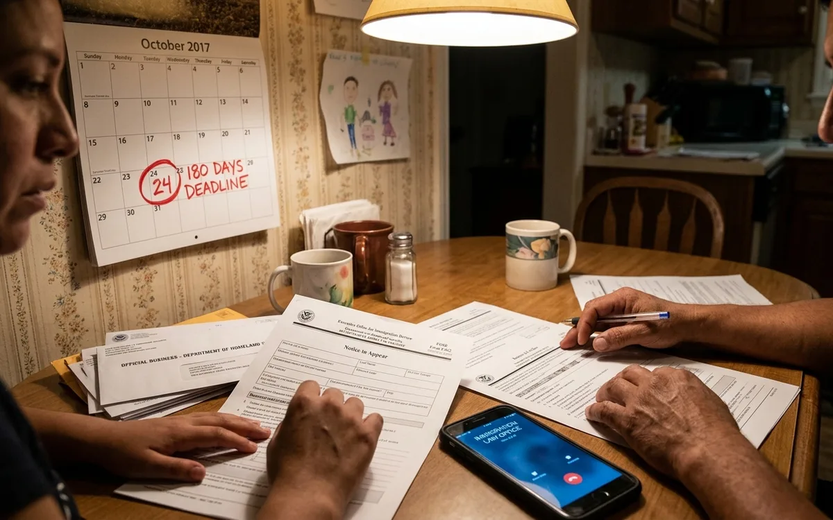 Missed Immigration Court in NC? Your Rights and Next Steps — illustration