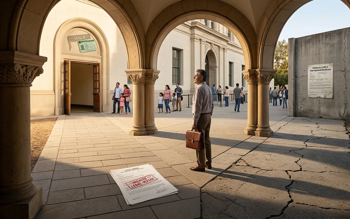 How a Vacated California Conviction Can Affect Your Immigration Case — illustration
