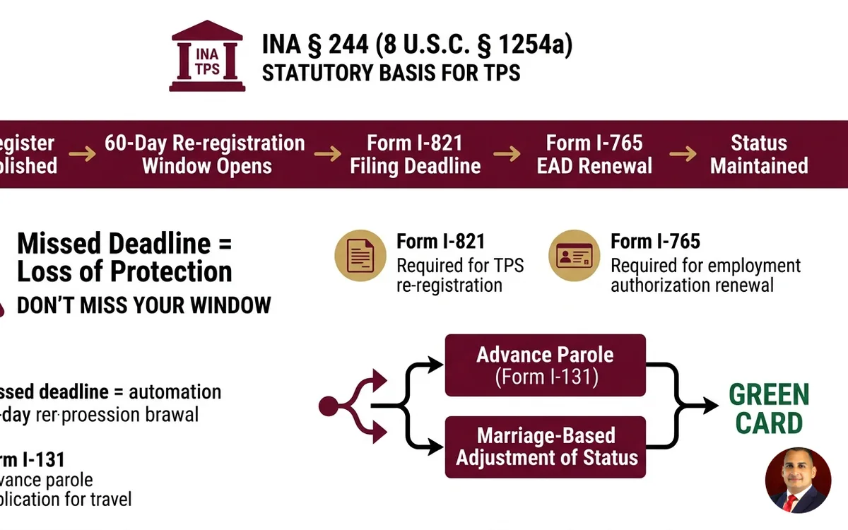 Temporary Protected Status (TPS) attorney — infographic
