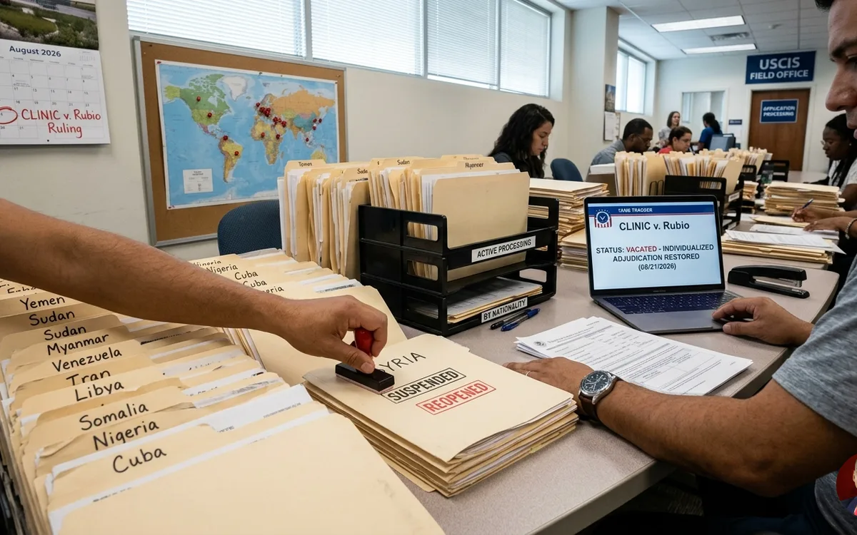 Court Vacates Visa Ban: What It Means for Your Pending Case — illustration